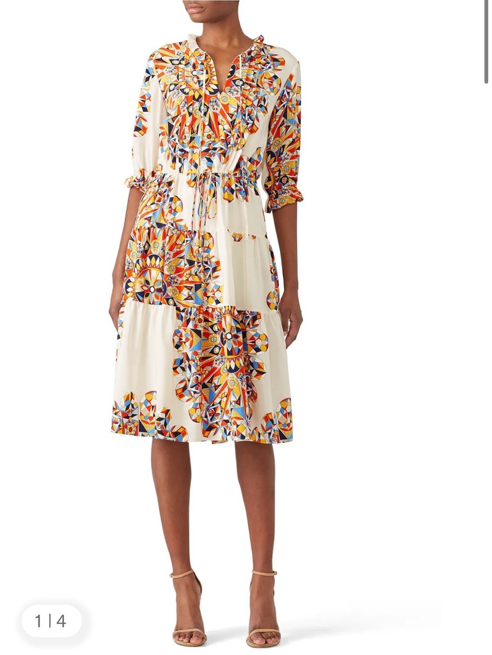 Tory Burch Geo Print Arabella Dress